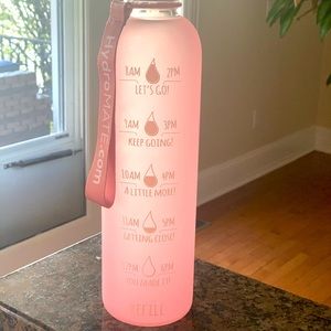 Water bottle hydroMate